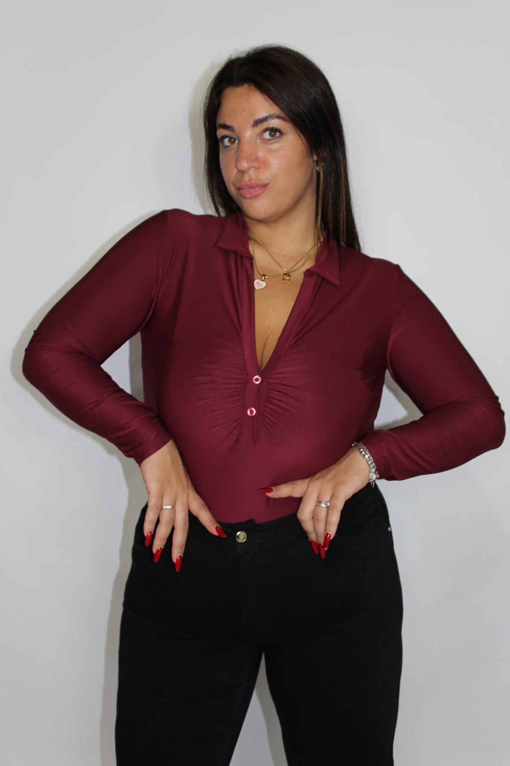 Body drappeggio Curvy vari colori