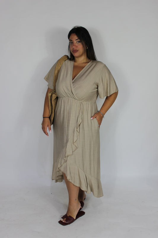 Abito mezza manica Curvy