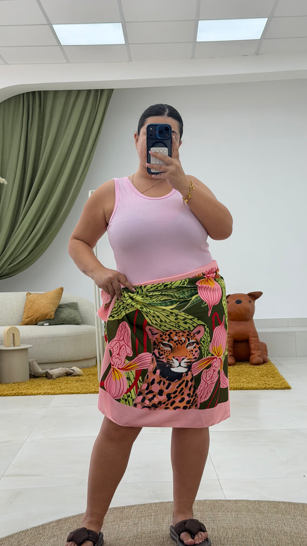 Gonna CORTA pareo CURVY