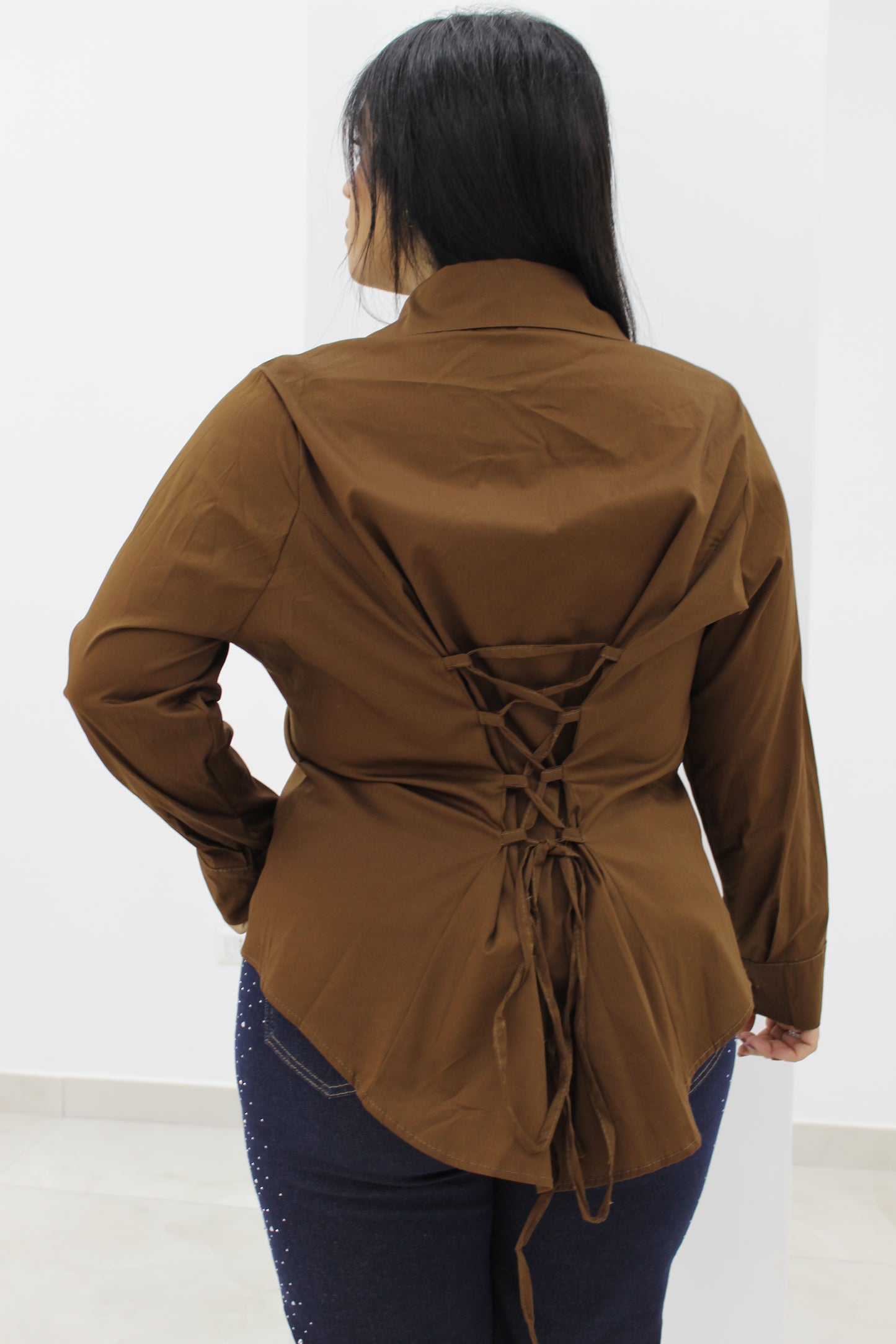 Camicione con lacci CURVY