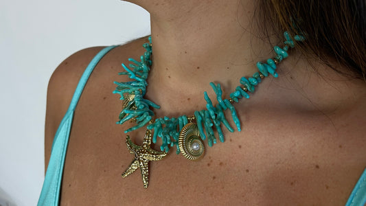 Collana Blu Marines