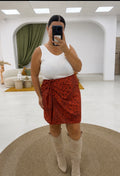 Gonna bandana e animalier curvy