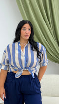 Camicia Righe Curvy