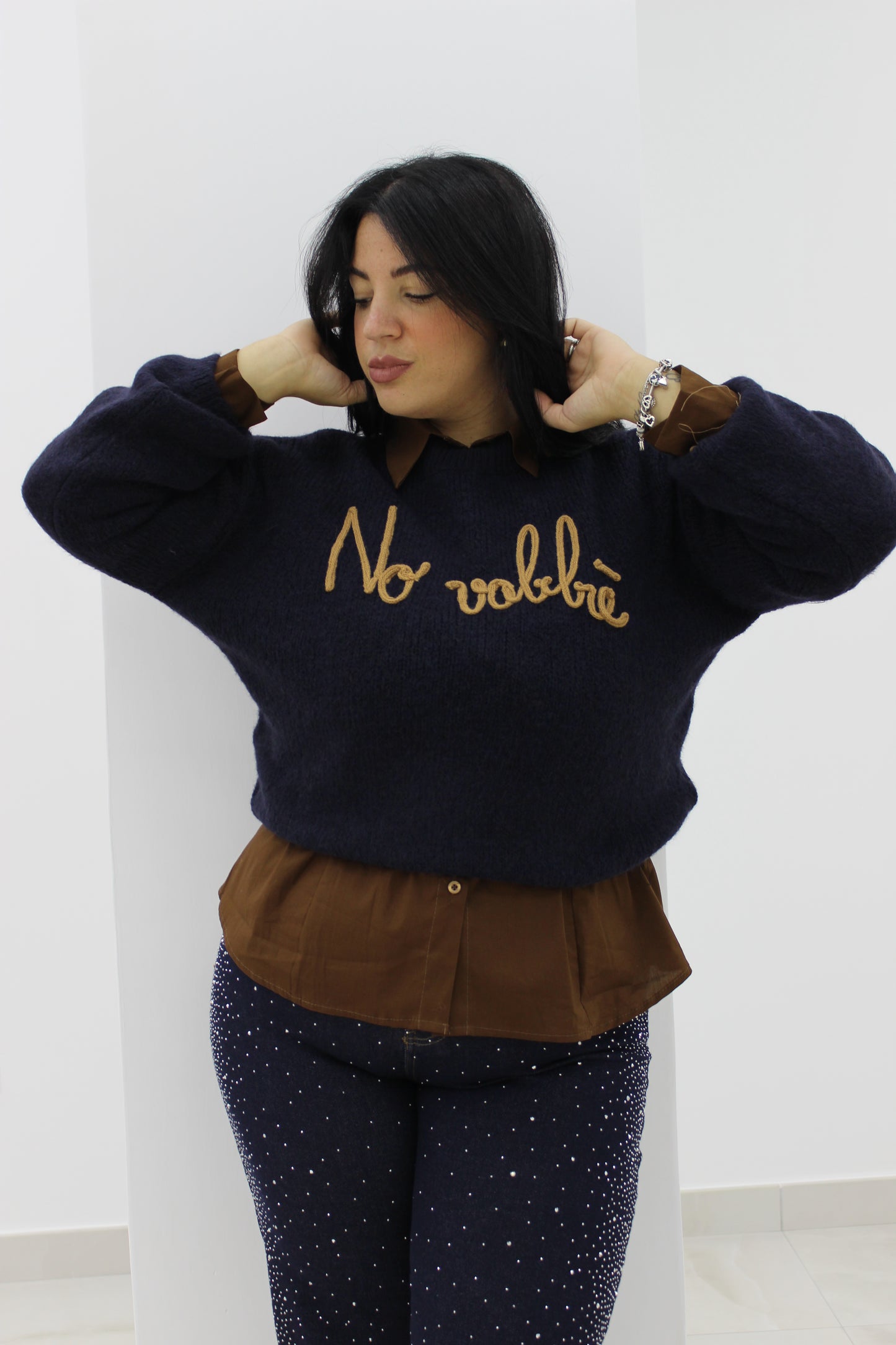 Pull NO VABBÈ oversize Vari colori