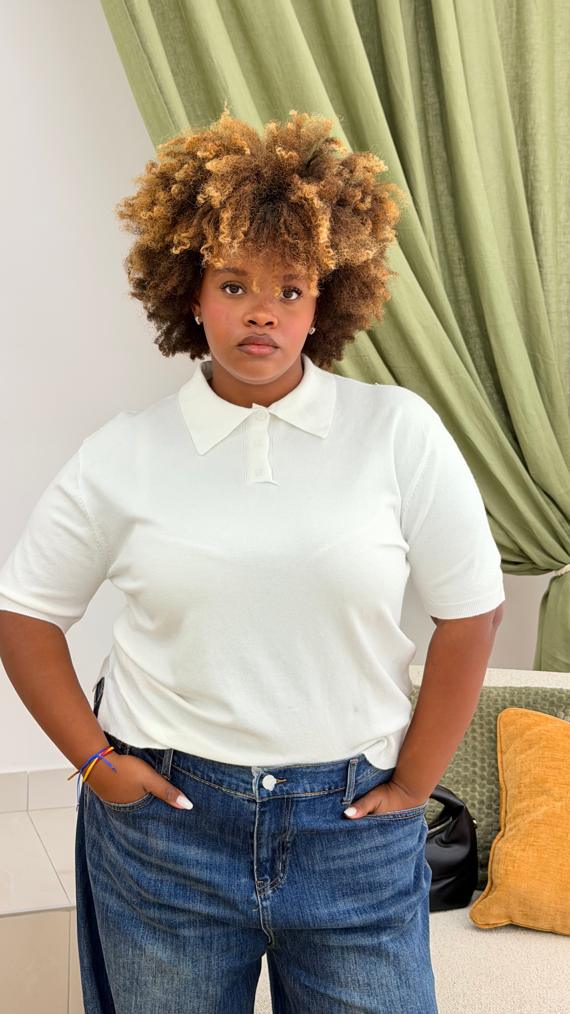Polo lanetta rasata curvy