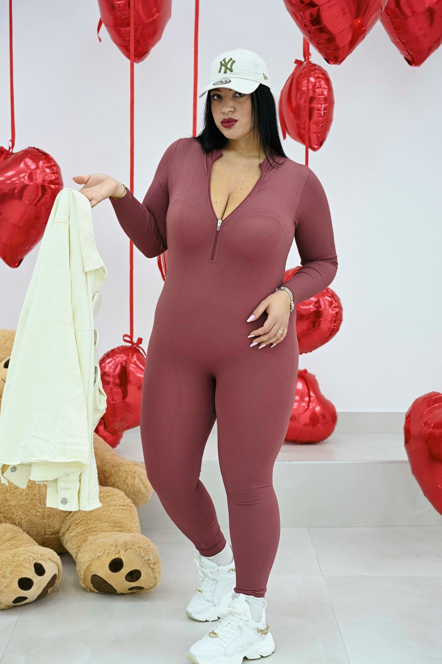 Tutina modellante a costine