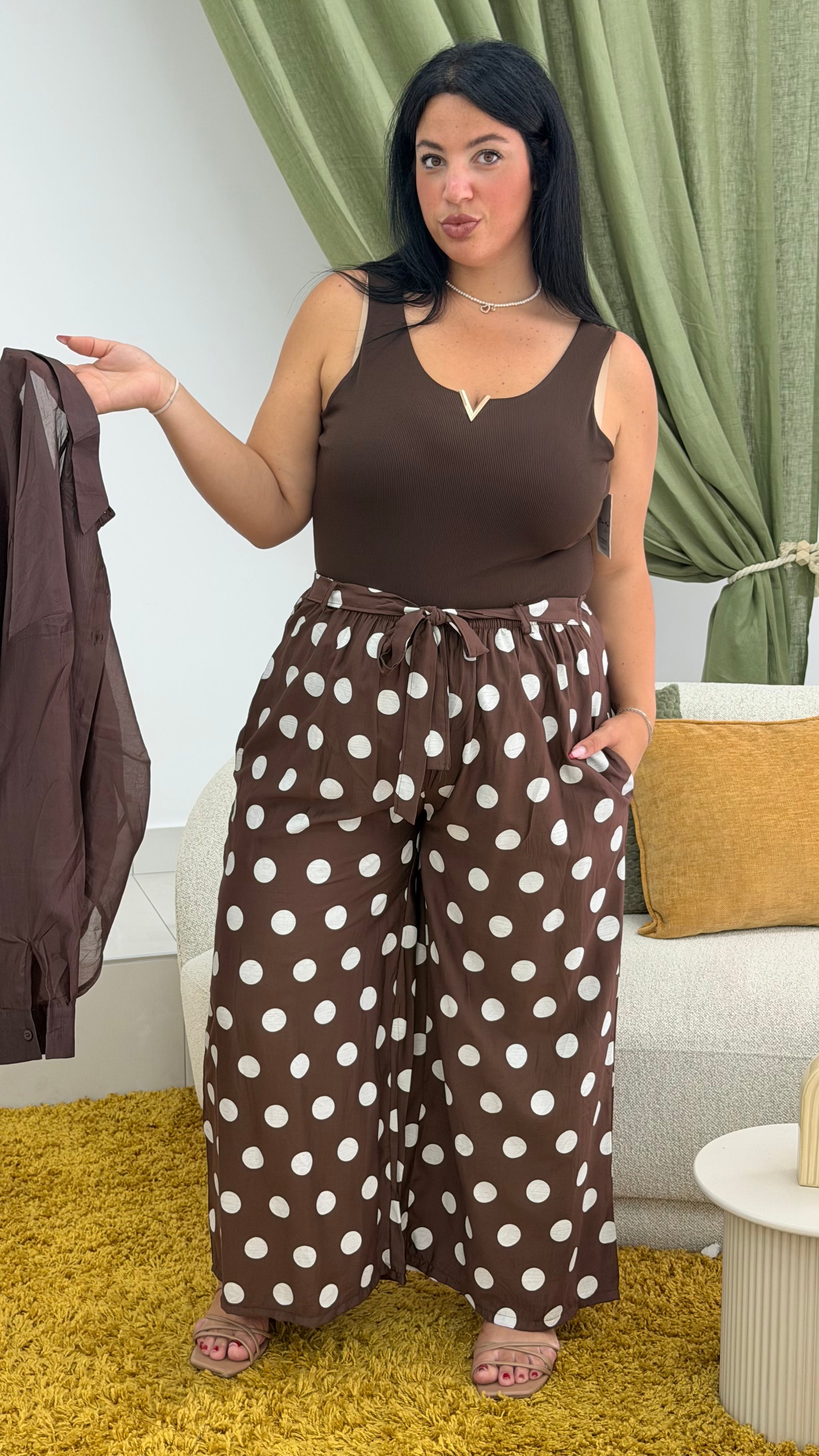 Panta Pois Curvy