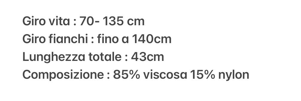 Panta gonna Riva Curvy