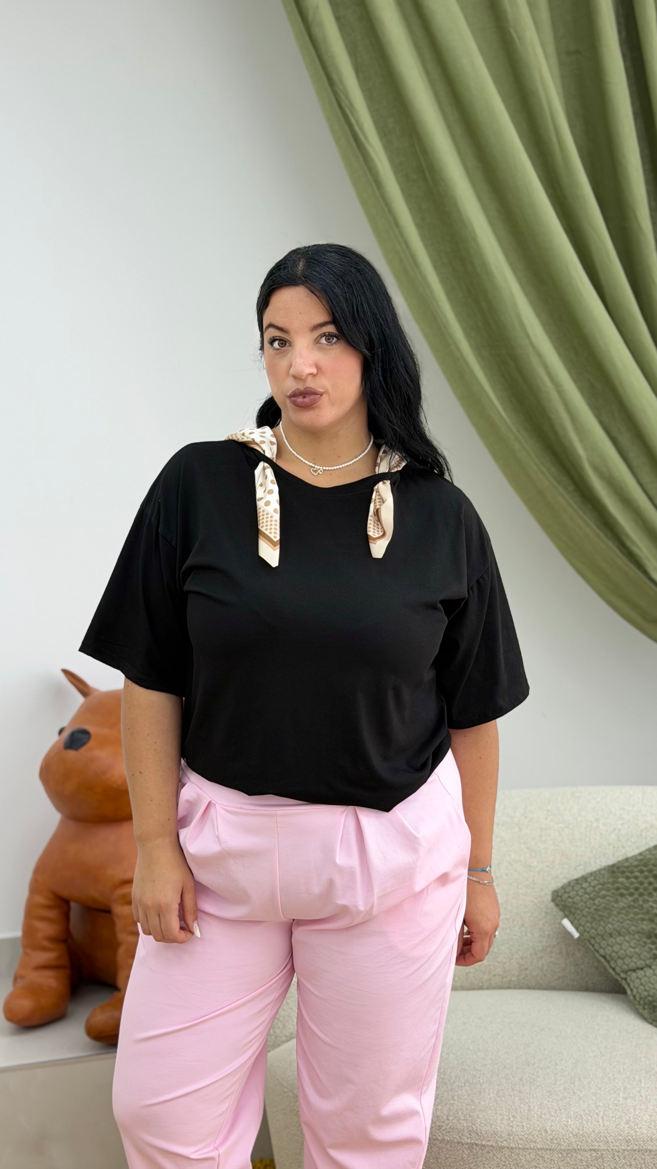 T-Shirt foulard Curvy PROMO