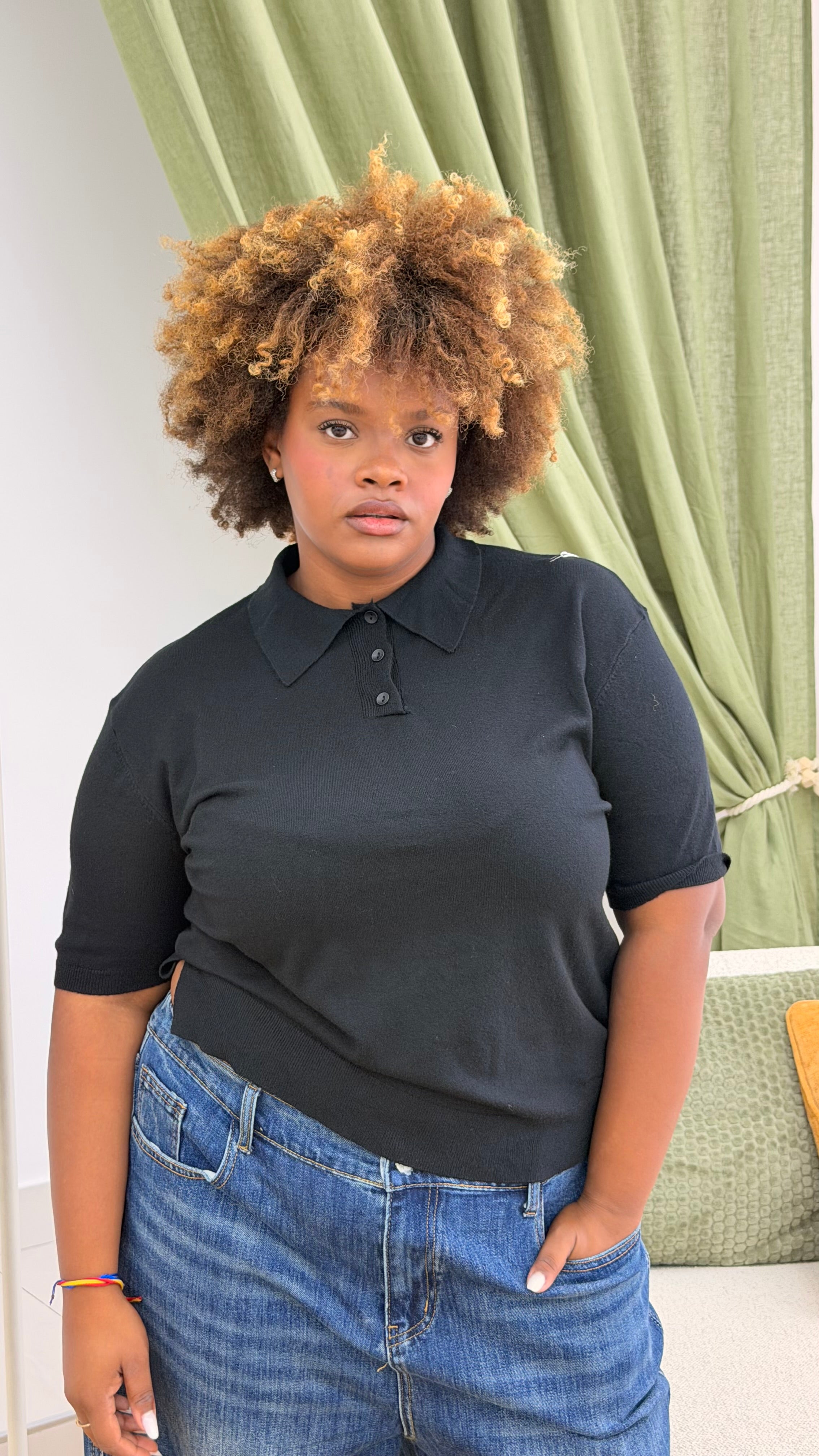 Polo lanetta rasata curvy