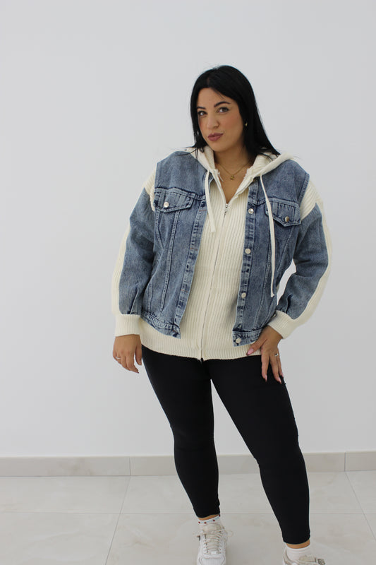 Giubbotto in lana Slim&Curvy
