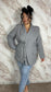Giacca Spring Grigia curvy