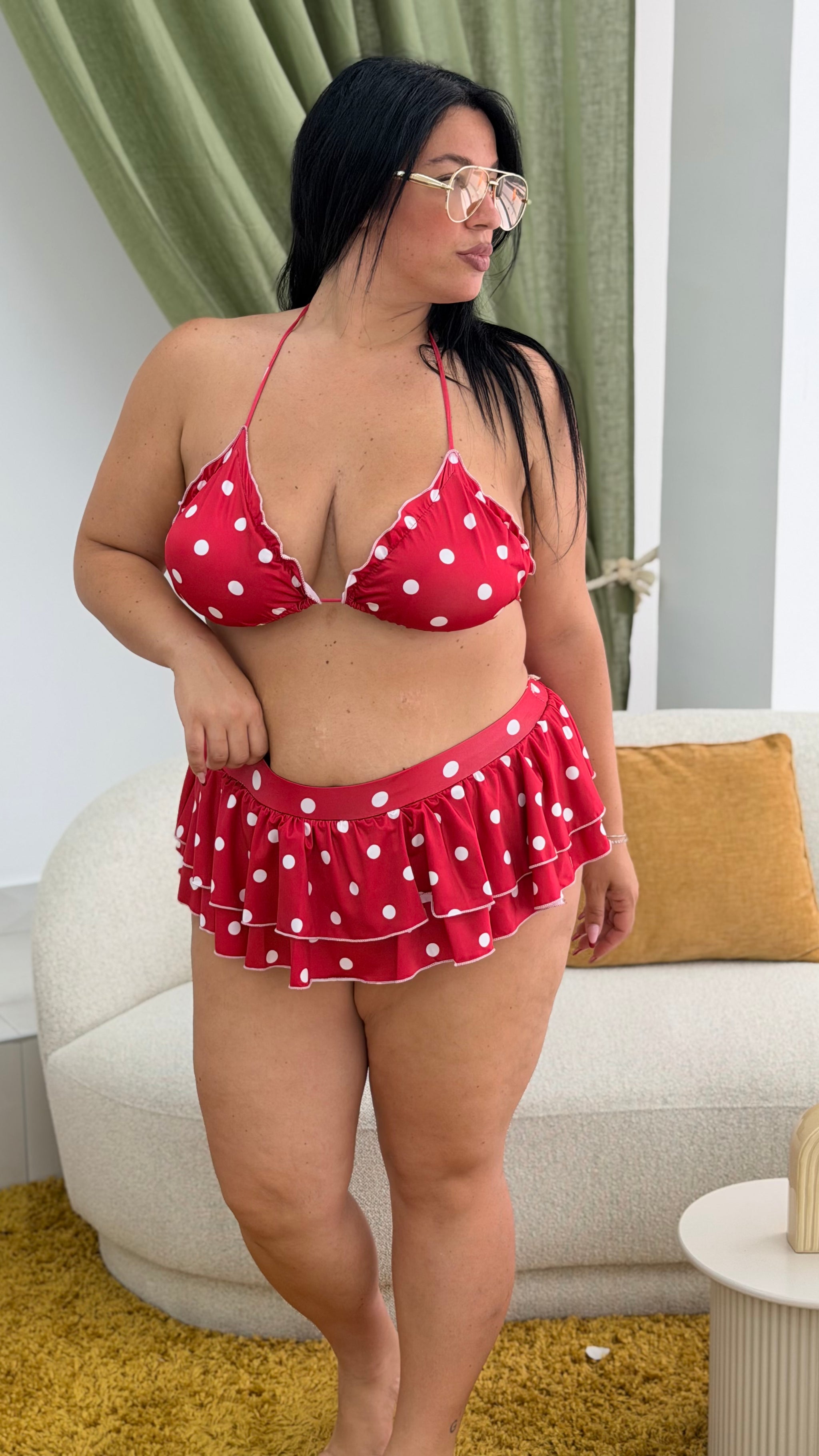 Costume Minnie 2 pezzi Curvy