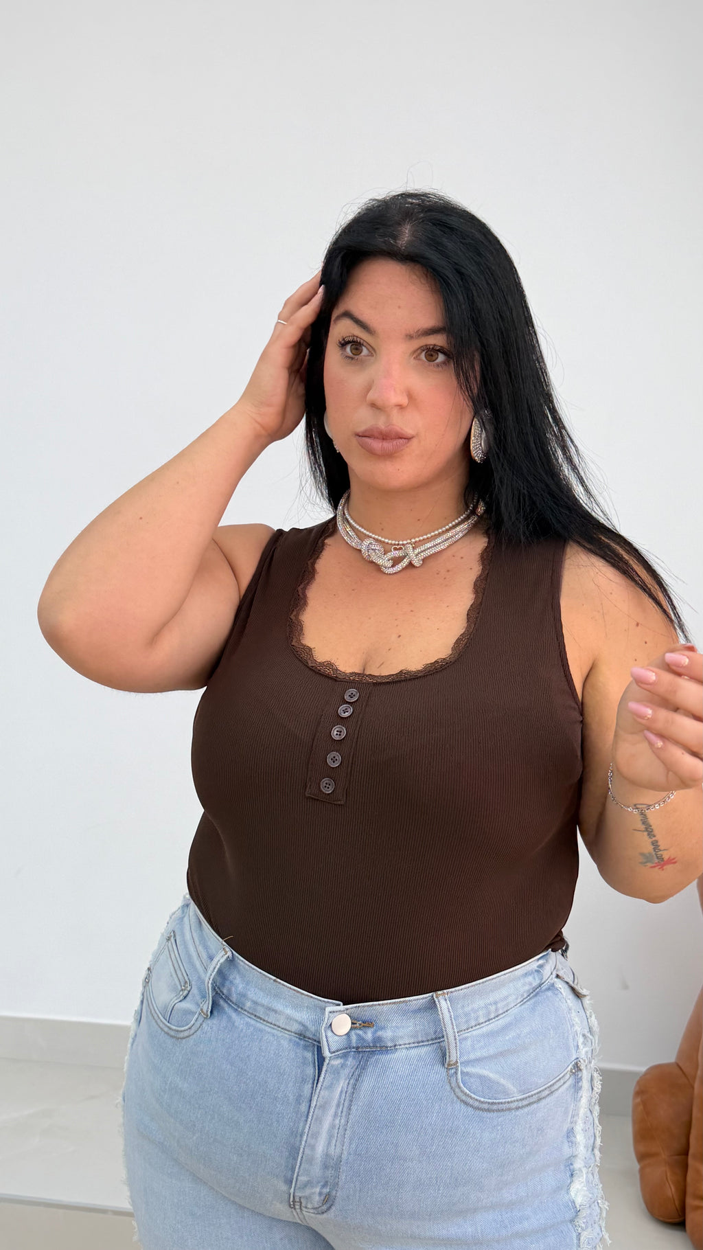 Body Merletto Curvy