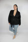 Giacca Coulisse Curvy Nera