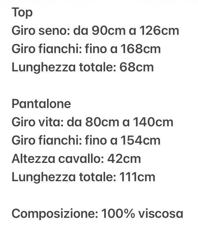 Coordinato Noa Curvy