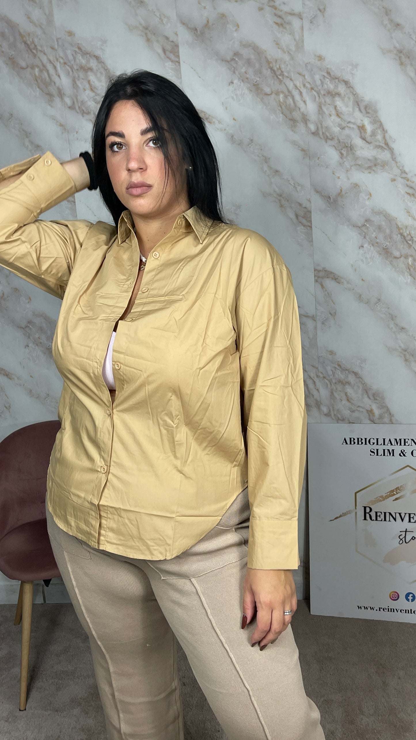 Camicia Basic Slim & Curvy