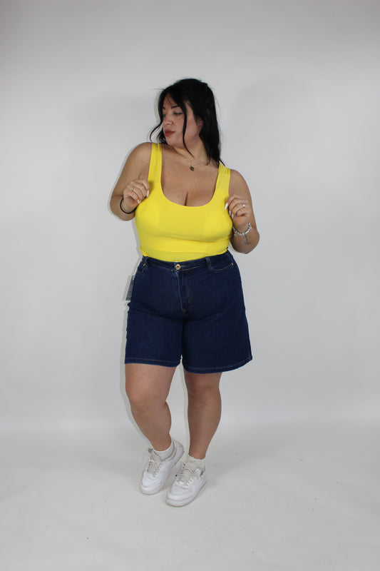 Body Mara Curvy Giallo