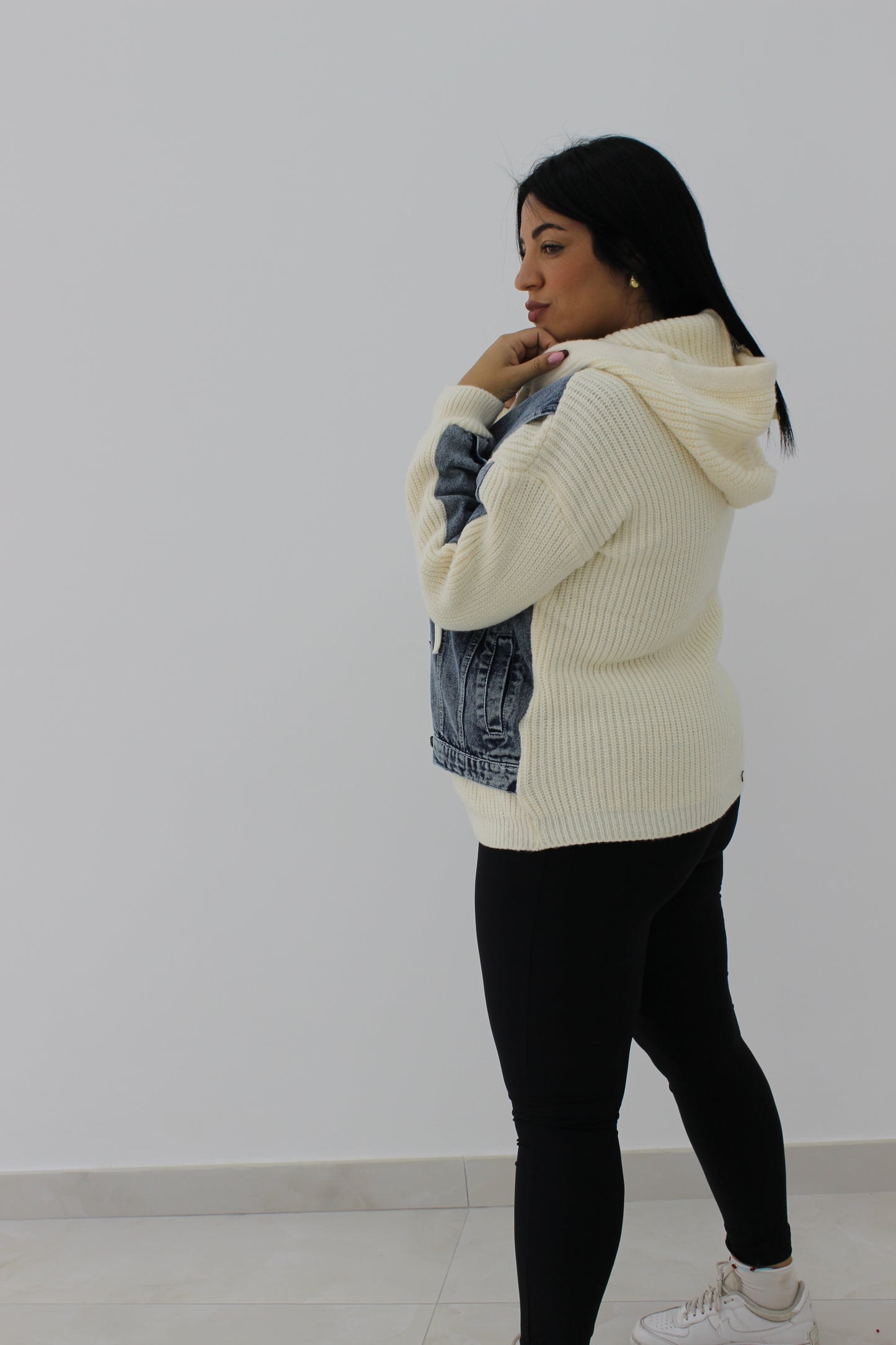 Giubbotto in lana Slim&Curvy