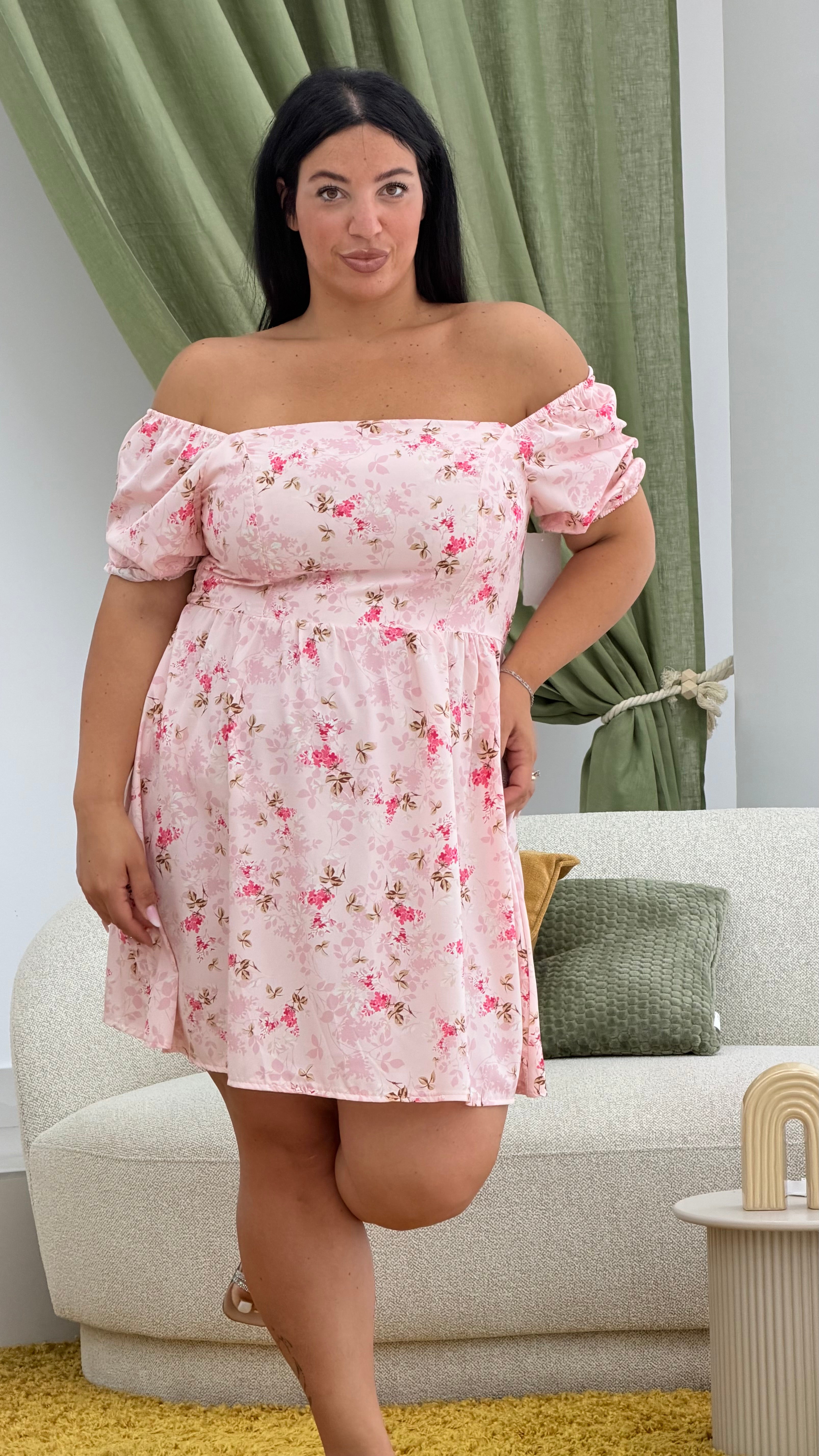 Abito Flower Curvy Promo