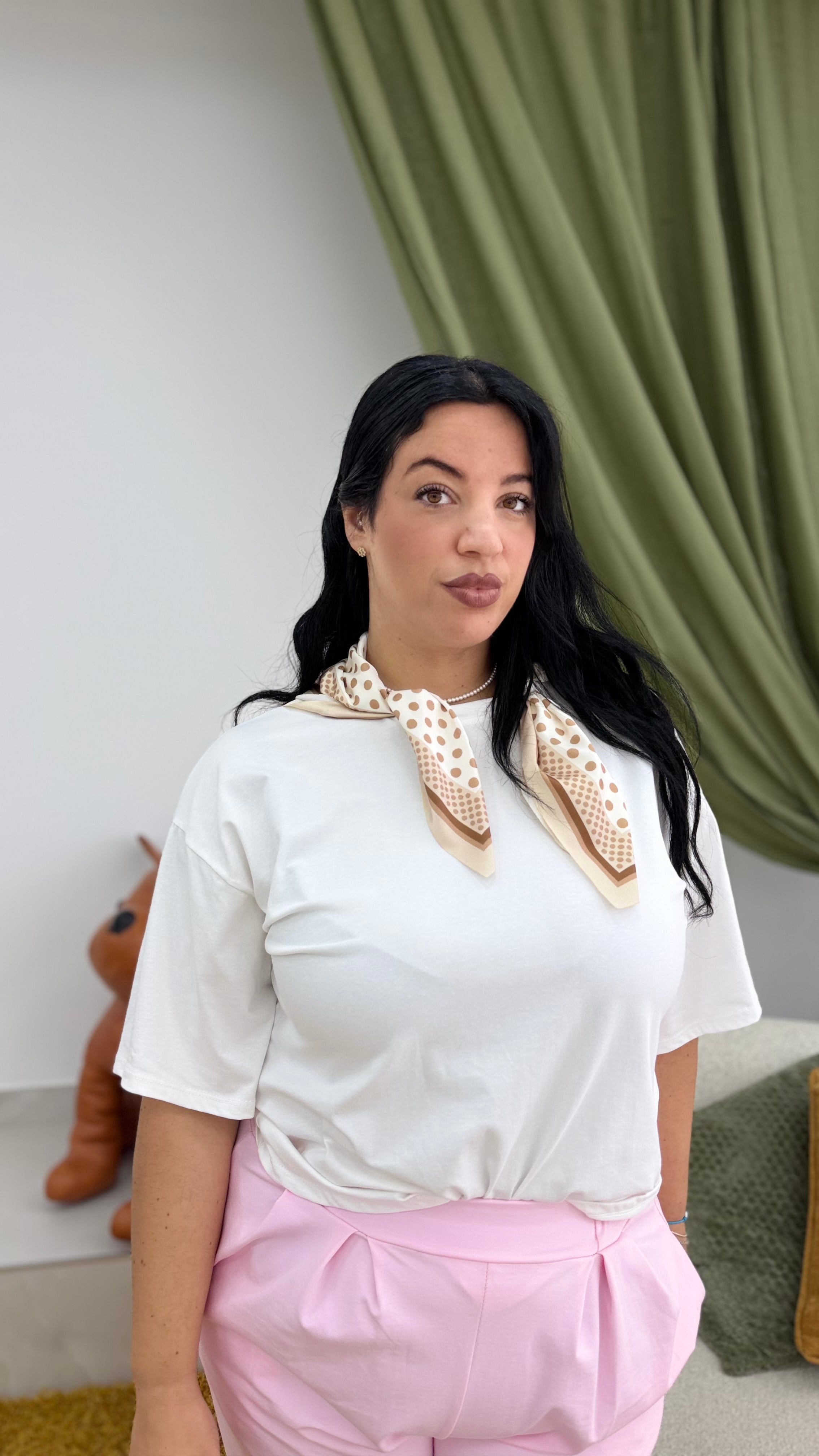 T-Shirt foulard Curvy PROMO