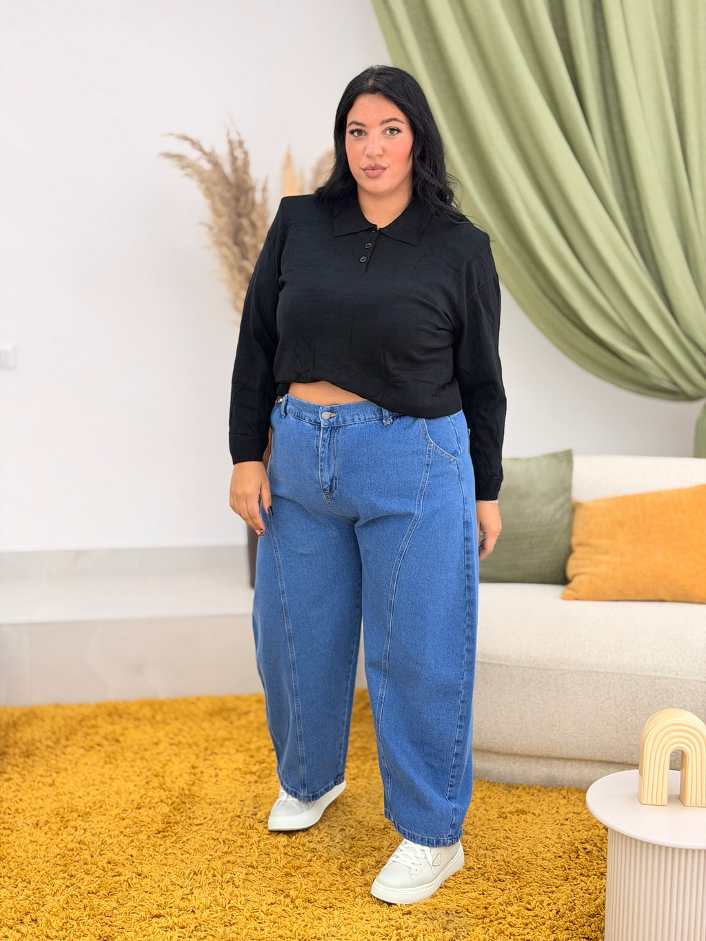 Jeans Three denim Curvy