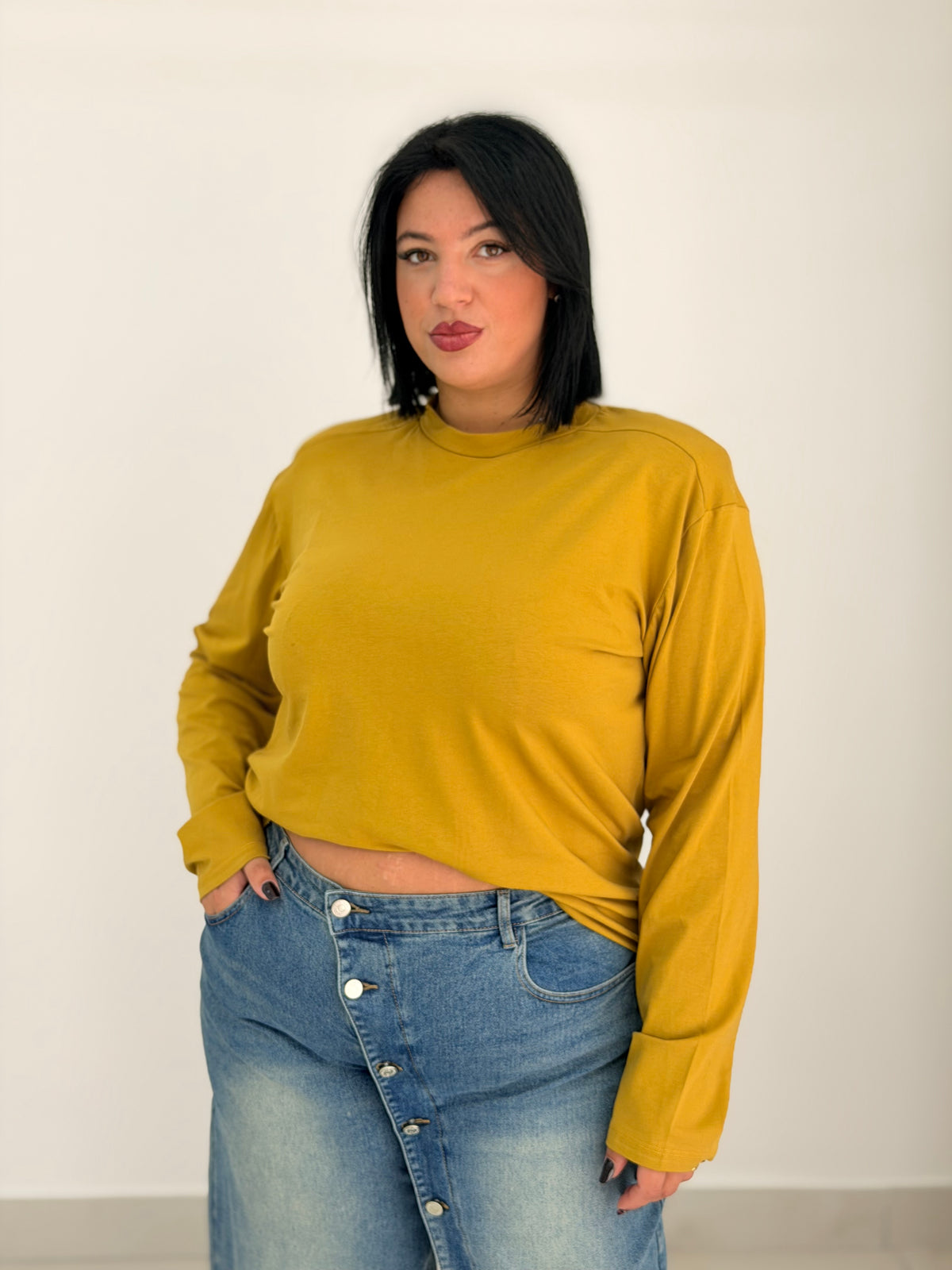 Maglia Spalline By JustWest oversize