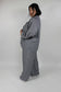 Coordinato Chicca Curvy Grigio Scuro