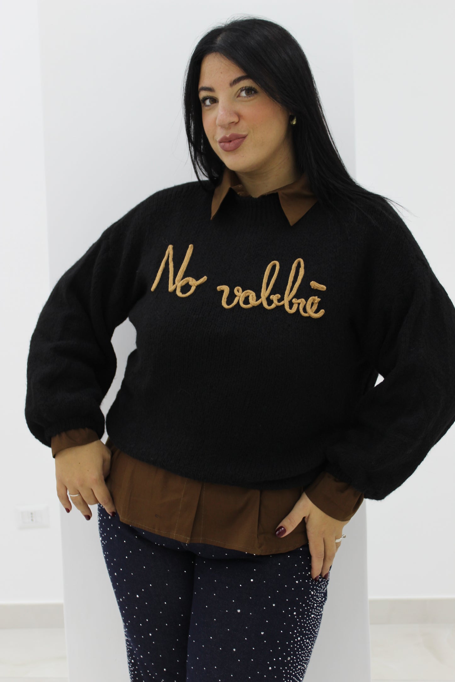 Pull NO VABBÈ oversize Vari colori