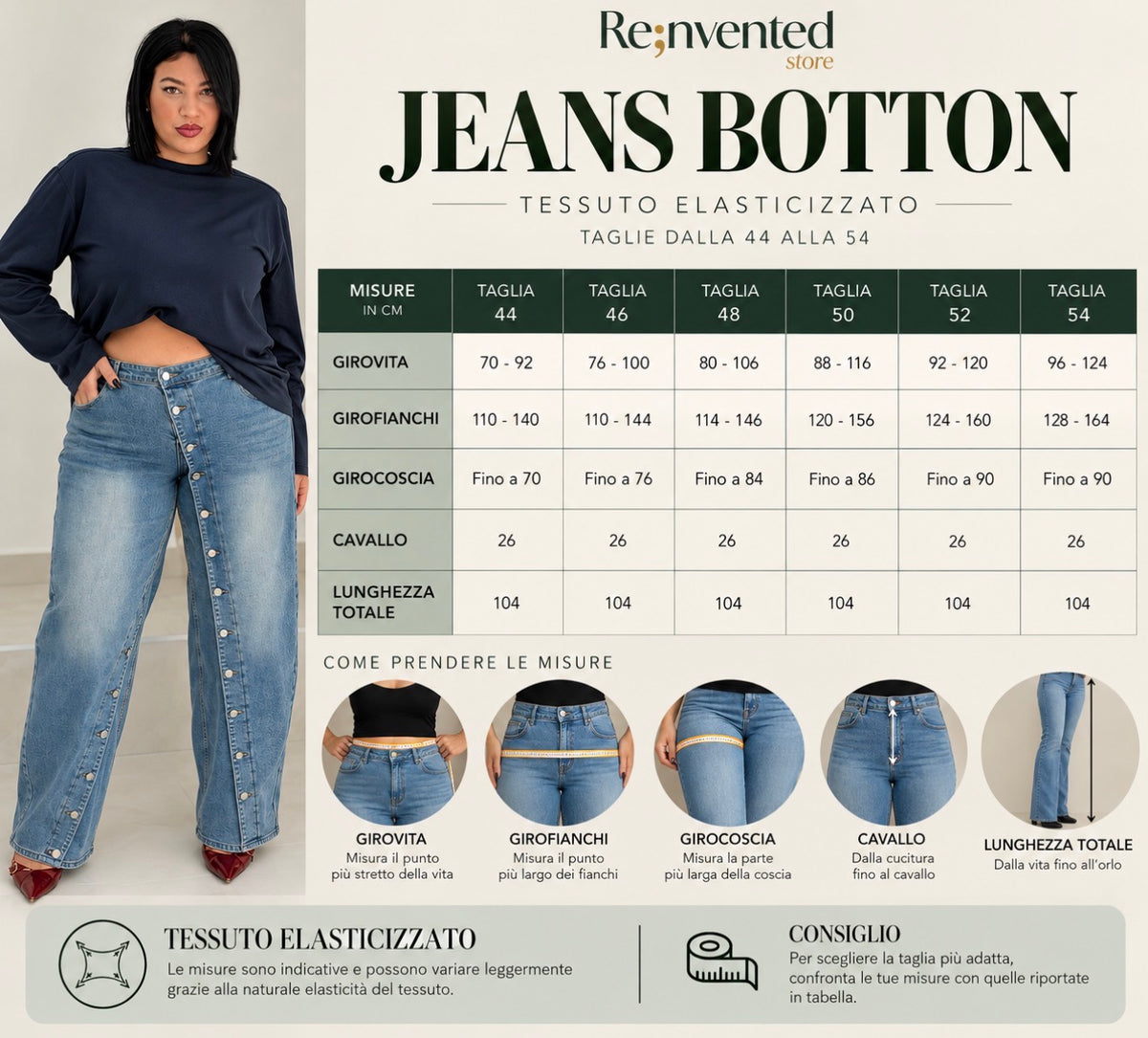 Jeans Botton (44/54)