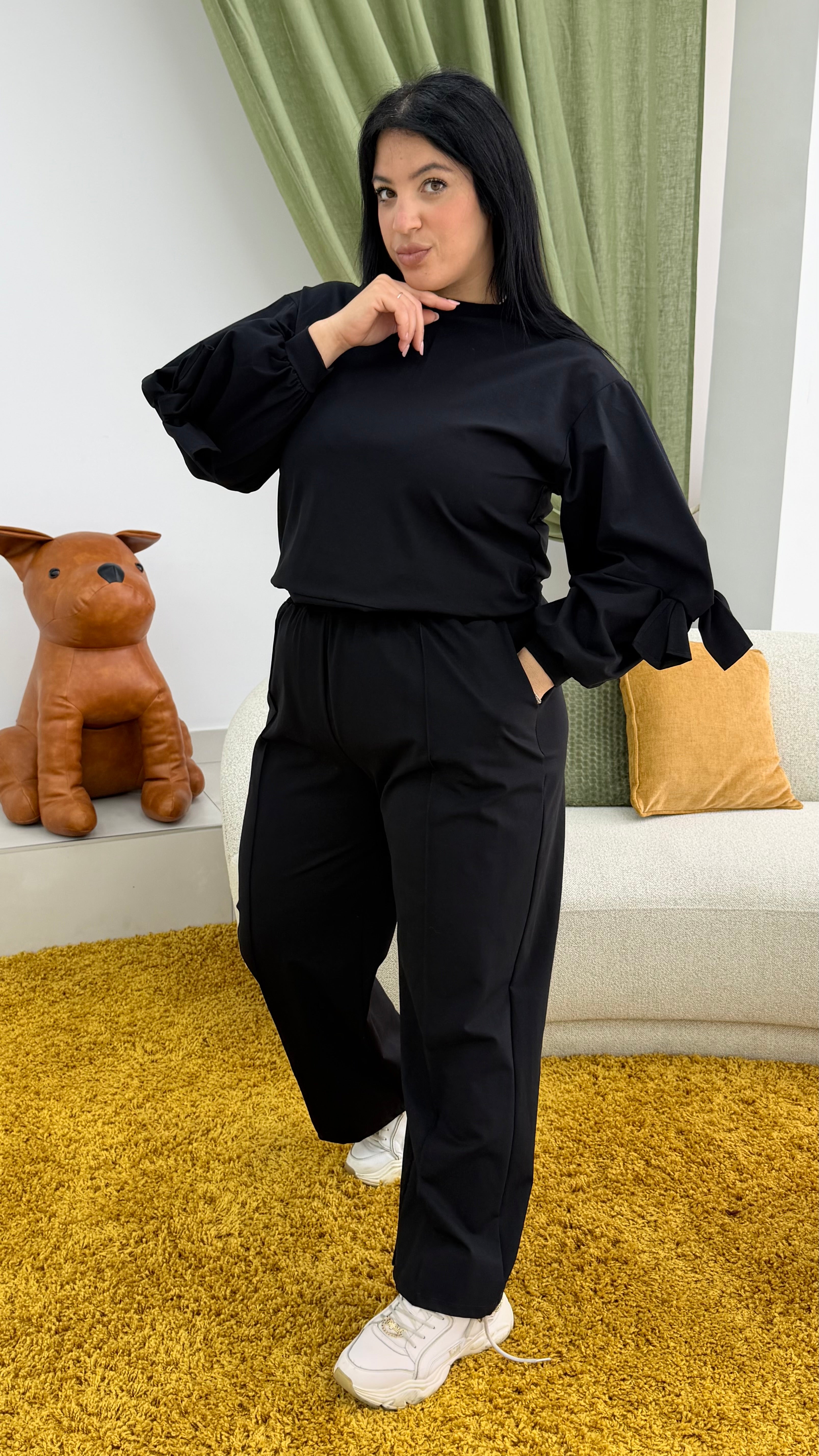 Coordinato tuta Curvy Color