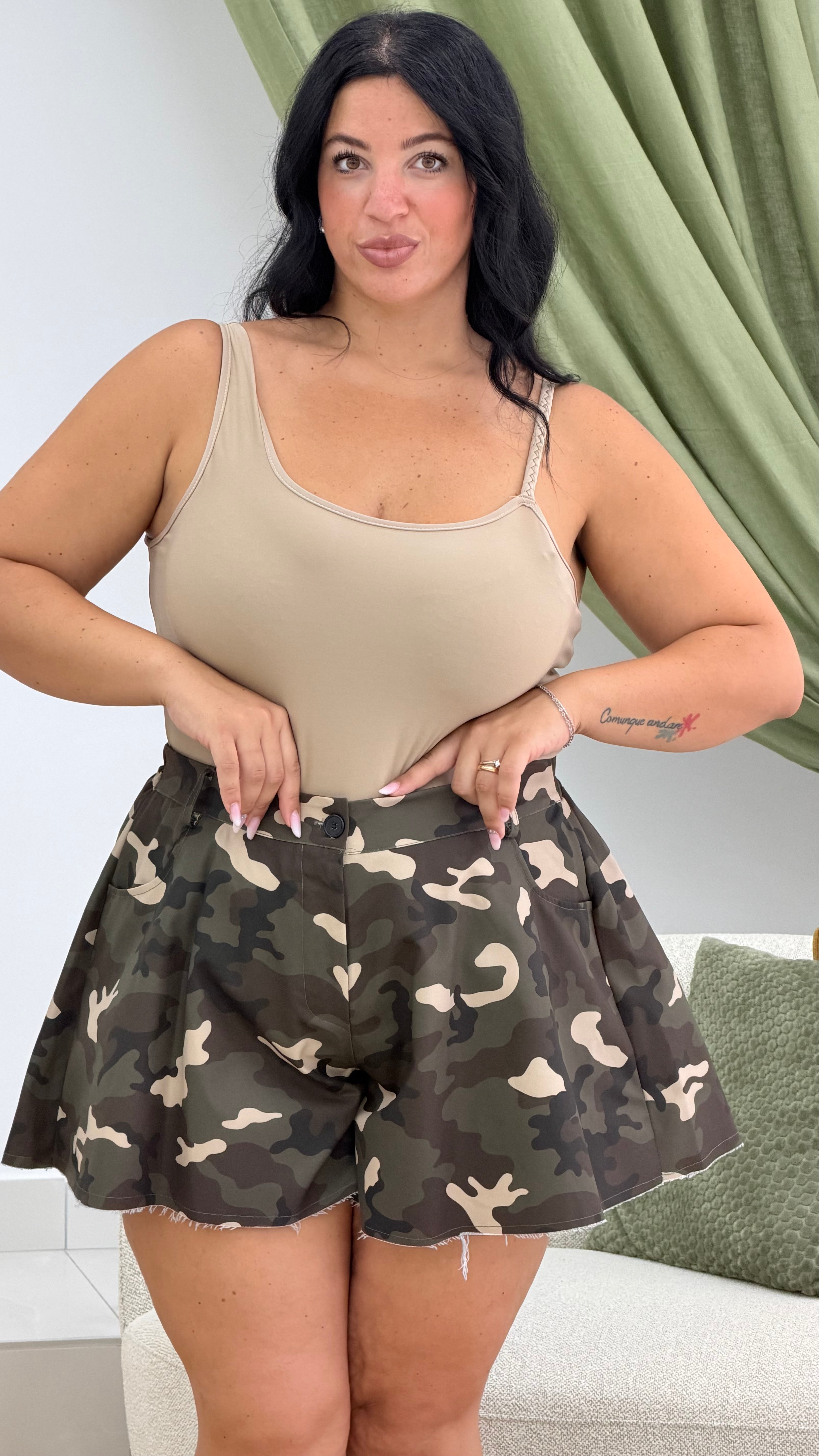 Pantaloncino Butterfly Curvy