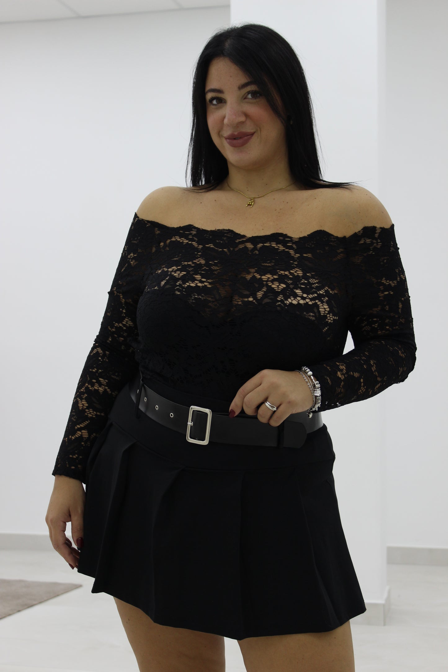 Body in pizzo Curvy vari colori