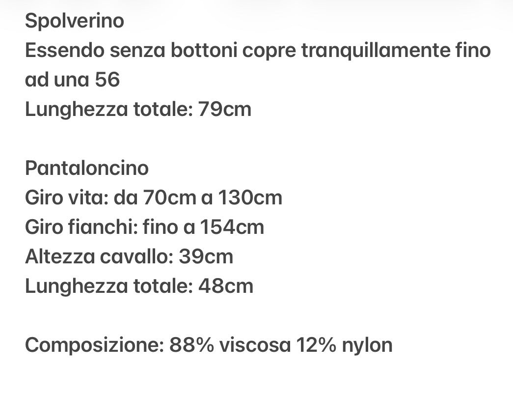 Coordinato Nila Curvy