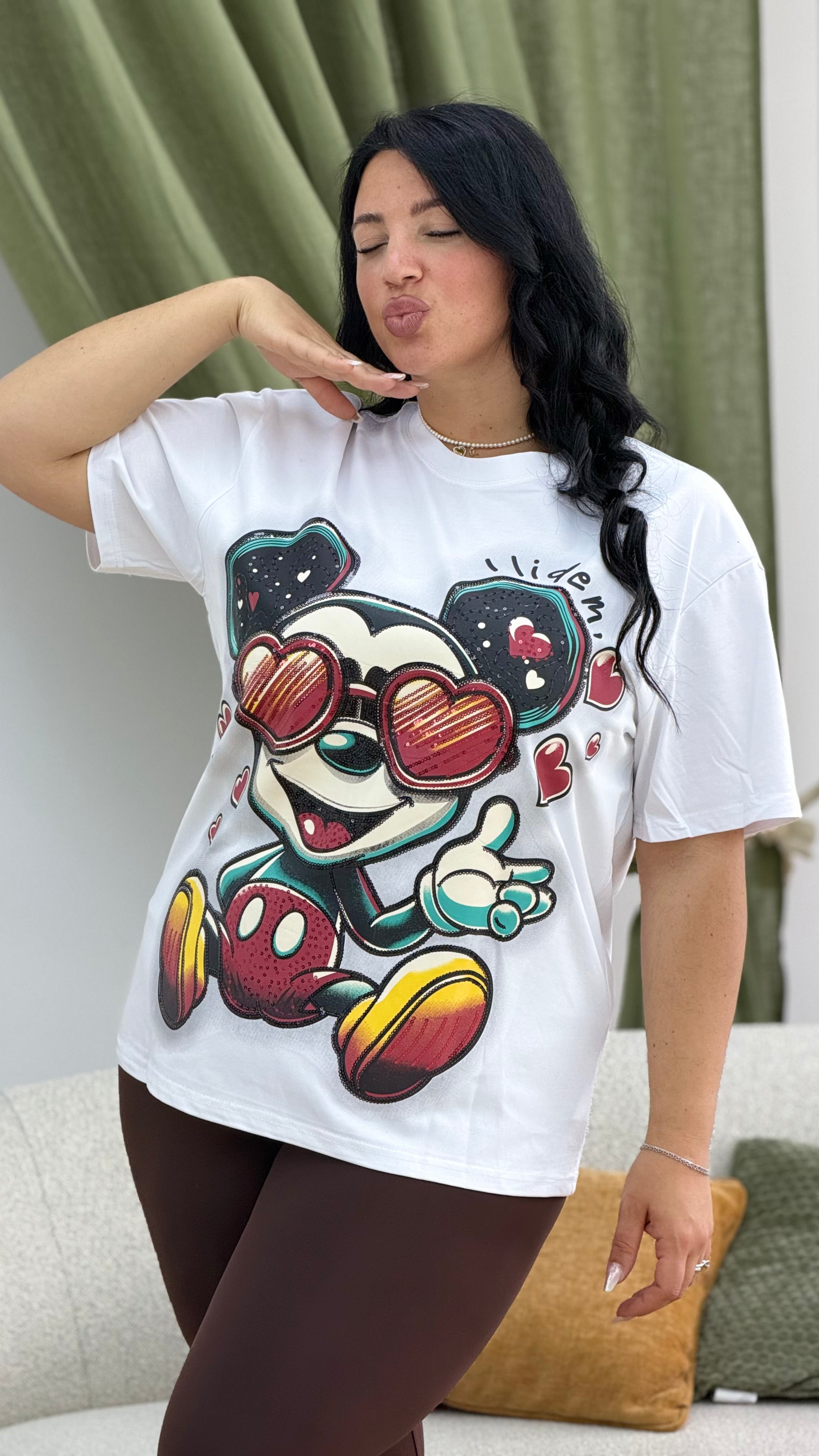 T-Shirt Mickey Curvy