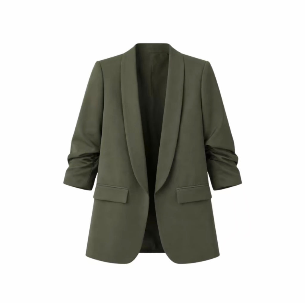 Giacca Drappeggio CURVY vari colori