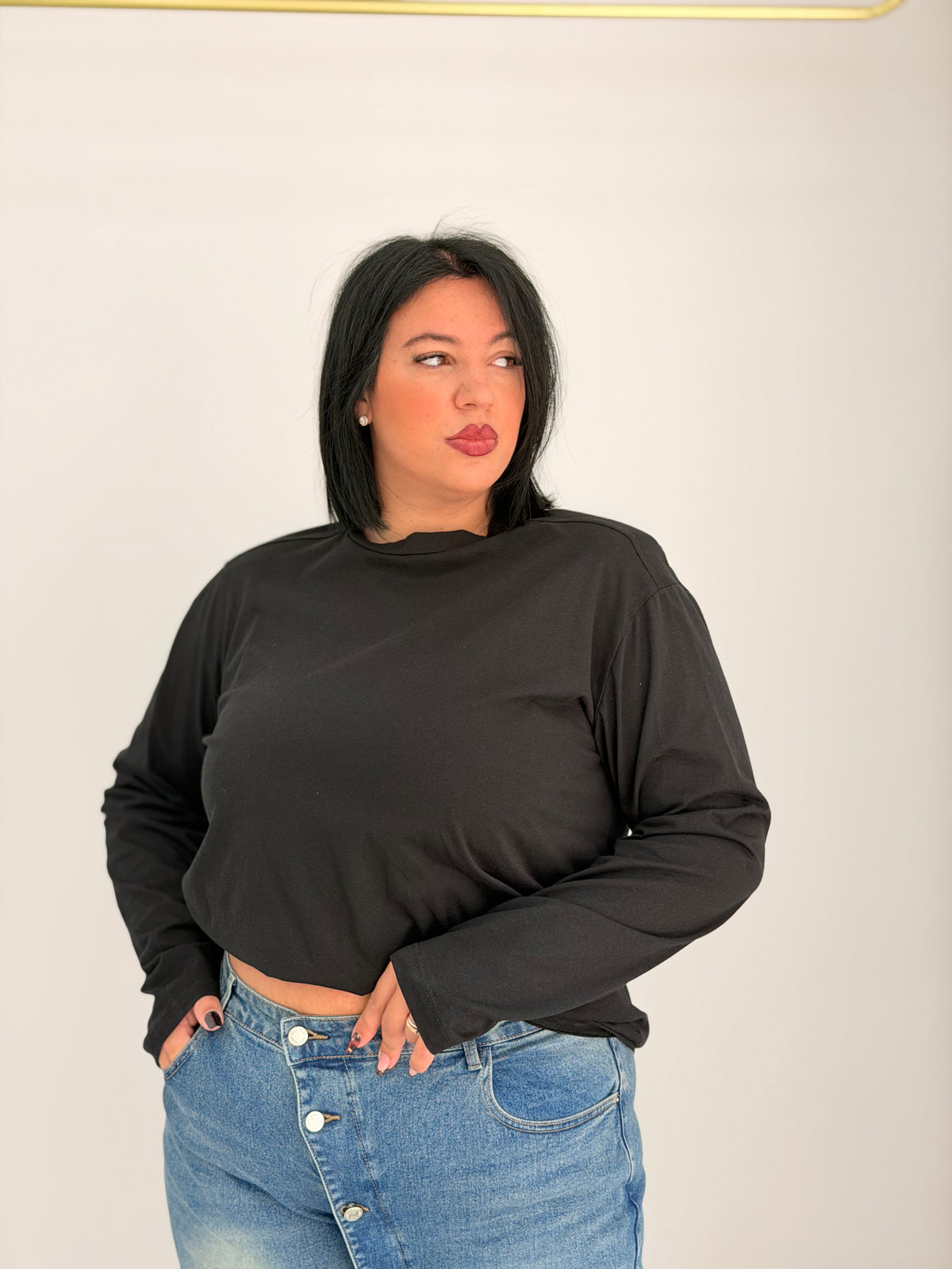 Maglia Spalline By JustWest oversize