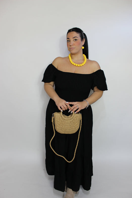 Abito Amalfi Curvy Nero