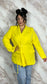 Giacca Spring Gialla curvy