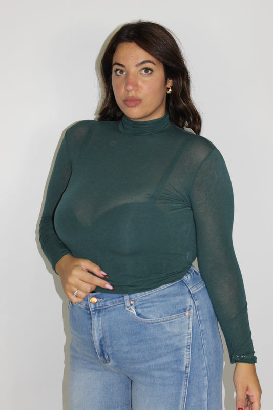 Maglia Cashmere collo alto Curvy 11 colori