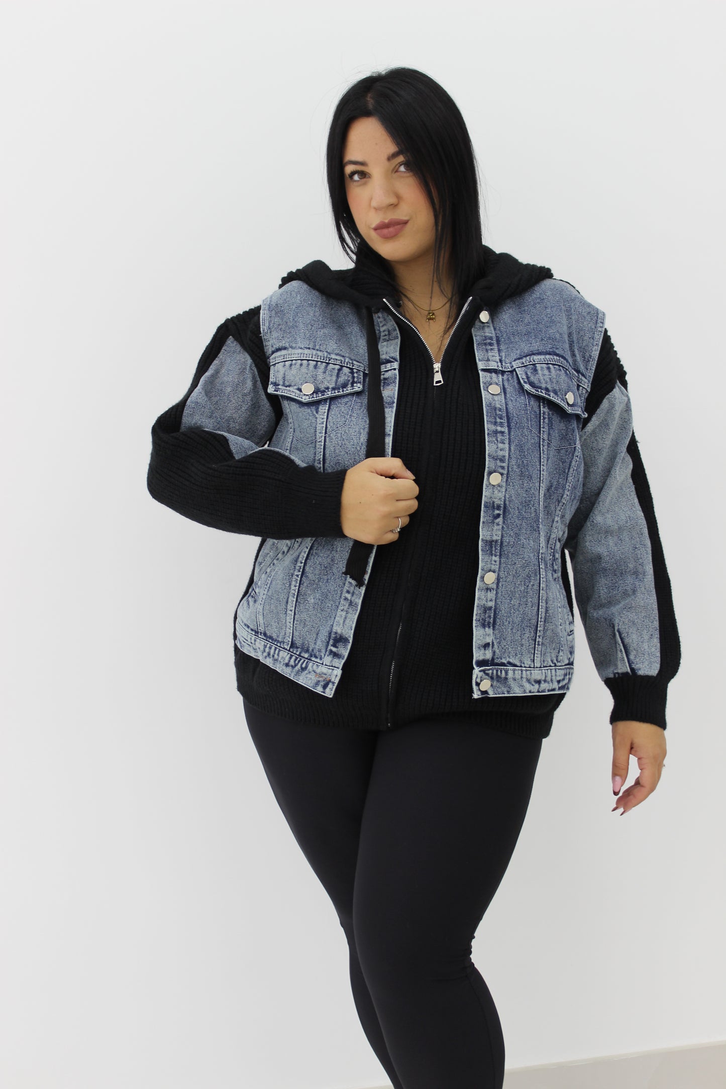 Giubbotto in lana Slim&Curvy