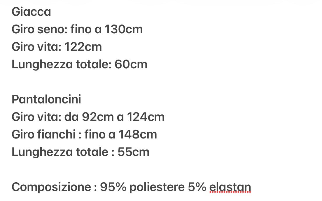 Coordinato Alba Curvy