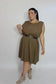 Abito Marechiaro Curvy Fango