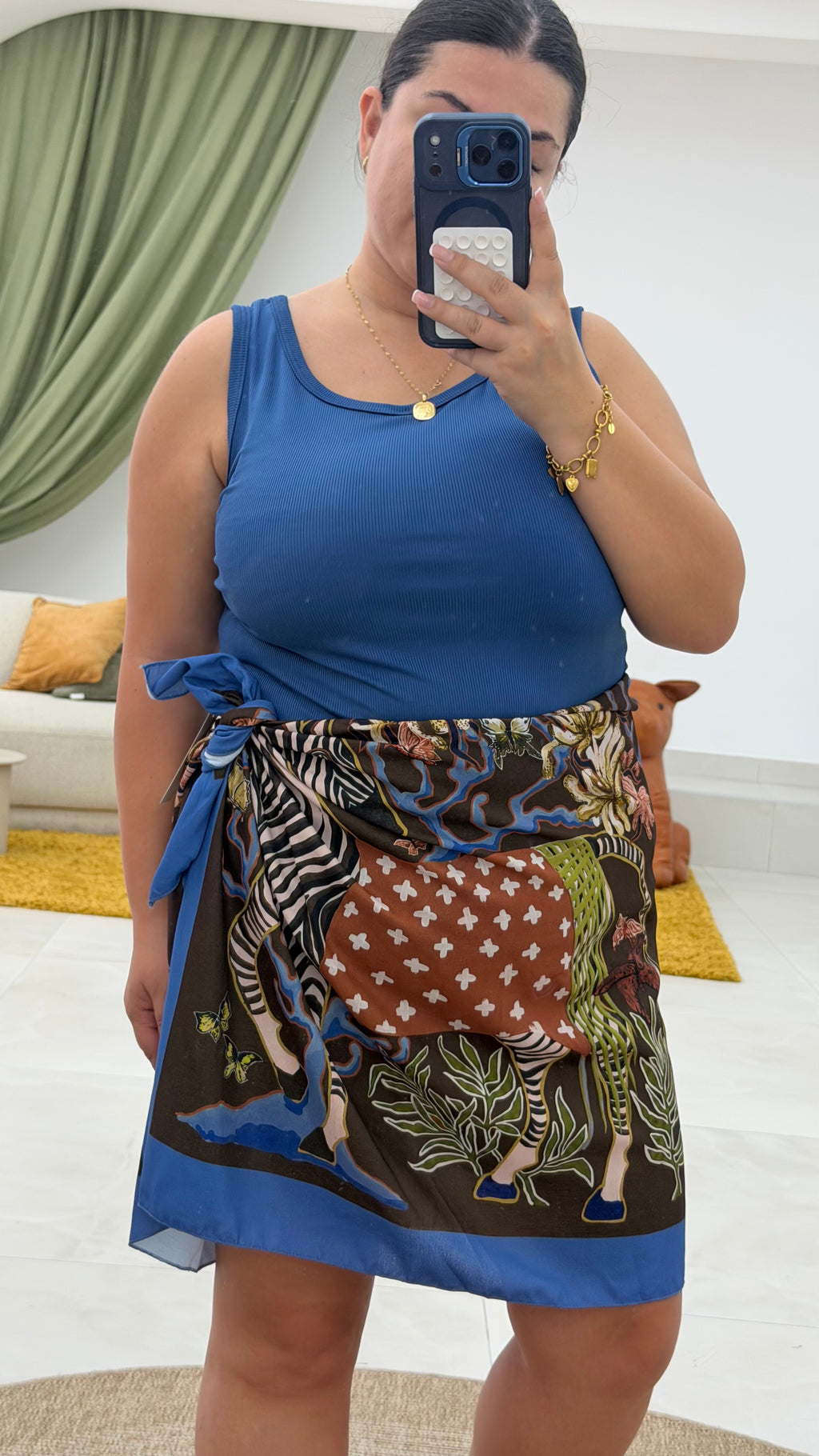 Gonna CORTA pareo CURVY