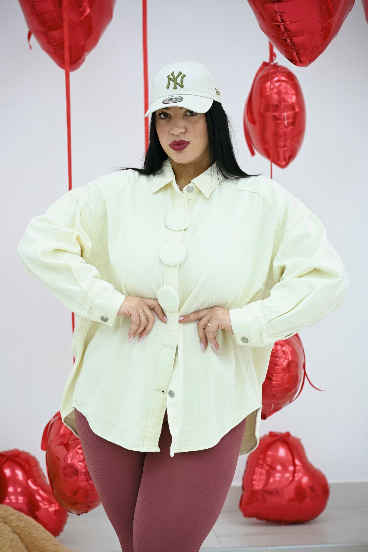 Camicione jeans Zayla Oversize