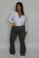 Panta Leggings a zampa Curvy