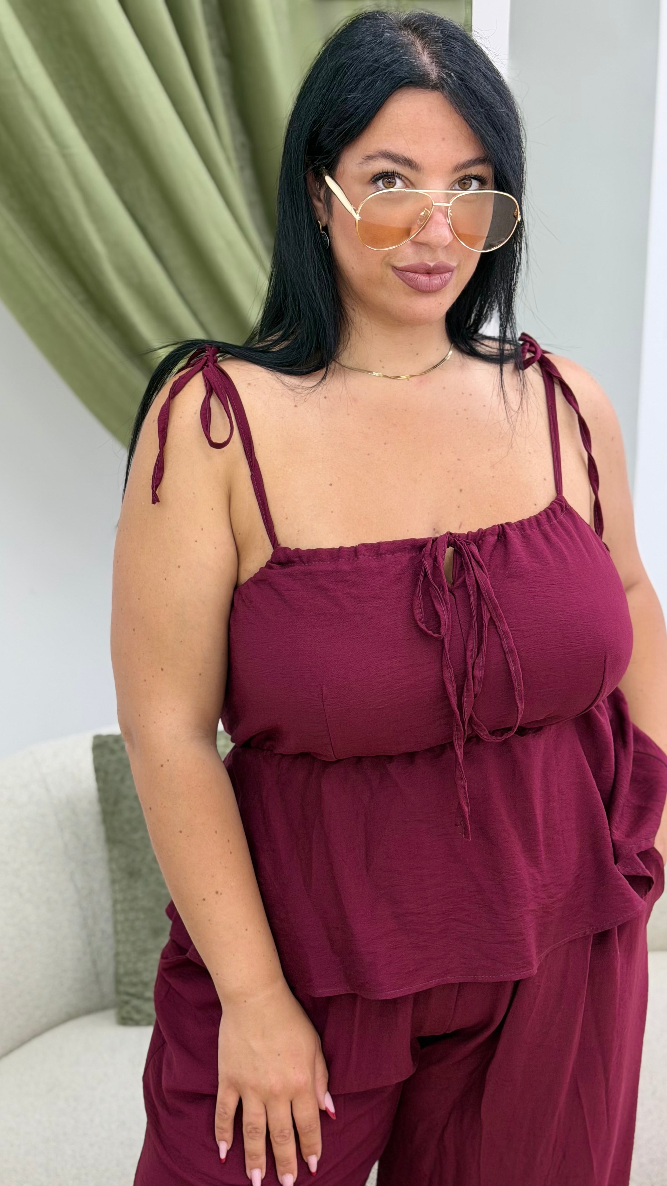 Coordinato Sabrina CURVY vari colori