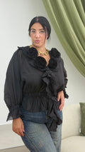 Camicia rouches