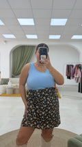 Gonna portafoglio fantasia Curvy