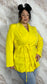 Giacca Spring Gialla curvy